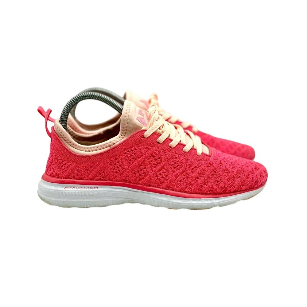 APL TechLoom Phantom Womens 7.5 Fusion Pink Running Shoes 1220XC‎ Propelium